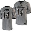 Maddox Kopp Jersey #14 Colorado Buffaloes College Football Untouchable Game Grey