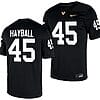 Matthew Hayball Jersey #45 Vanderbilt Commodores College NIL Football Black