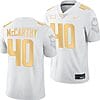 Mitch McCarthy Jersey #40 UCF Knights Light Mode College Football White Golden