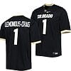 Montana Lemonious Craig Jersey #1 Colorado Buffaloes College Football Untouchable Replica Black