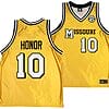 Nick Honor Jersey #10 Missouri Tigers Alternate Basketball Throwback Legacy Uniform Gold