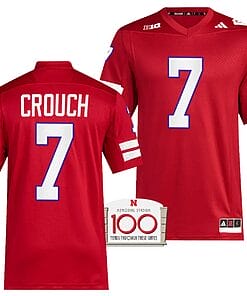 Nebraska Cornhuskers Eric Crouch Jersey 100th Anniversary Red 2023 Alternate Football #7