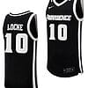 Noah Locke Jersey #10 Providence Friars Replica College Basketball Black Uniform
