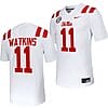 Ole Miss Rebels Jordan Watkins Jersey #11 Untouchable College Football 2023 White