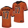 Oregon State Beavers Ben Gulbranson Jersey #17 College Football Stitched Orange 2023