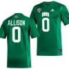 OShaan Allison Jersey #0 Ohio Bobcats College Football Uniform Green