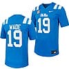 Ole Miss Rebels Dayton Wade Jersey #19 Untouchable College Football 2023 Powder Blue