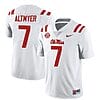 Ole Miss Rebels Luke Altmyer Jersey #7 College Football All Stitched White