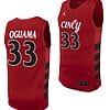 Ody Oguama Jersey #33 Cincinnati Bearcats College Basketball Replica 2023-24 Red