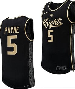 Omar Payne Jersey #5 UCF Knights Replica College Basketball Uniform Black
