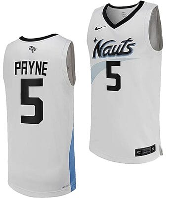 Omar Payne Jersey #5 UCF Knights Replica College Basketball White Uniform