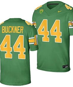 Oregon Ducks DeForest Buckner Jersey #44 Football Game College Green 2023-24