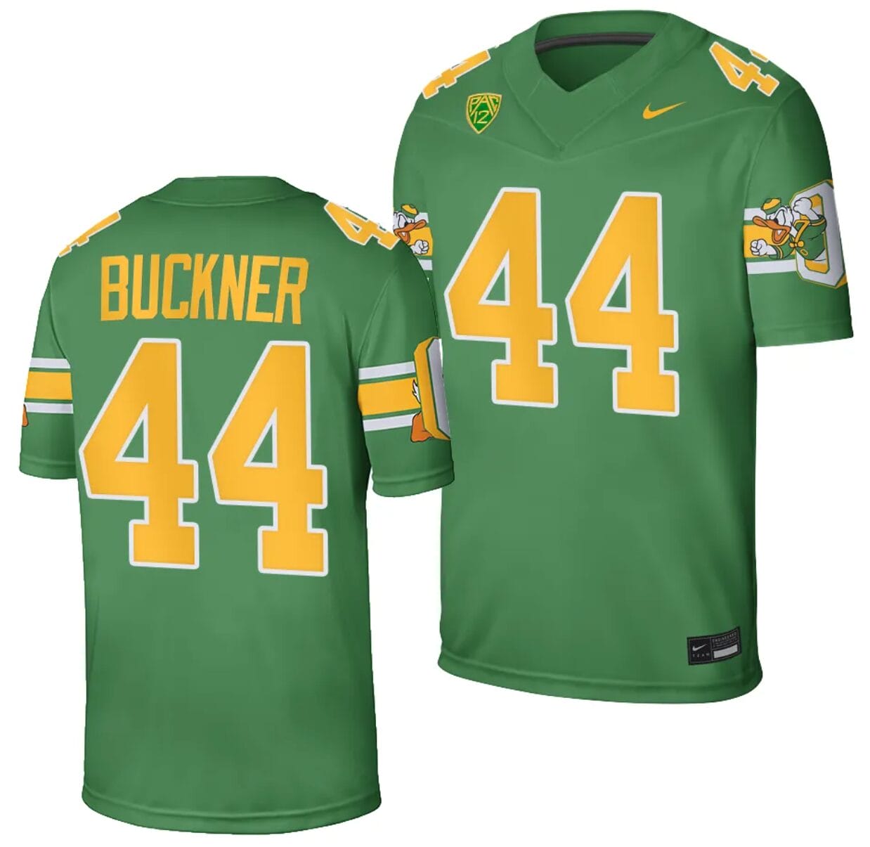 Oregon Ducks DeForest Buckner Jersey #44 Football Game College Green 2023-24