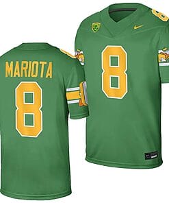 Oregon Ducks Marcus Mariota Jersey #8 Football Game College Green 2023-24