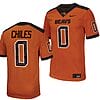 Oregon State Beavers Aidan Chiles Jersey #0 College Football Stitched Orange 2023