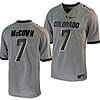 Owen McCown Jersey #7 Colorado Buffaloes College Football Untouchable Game Grey