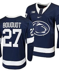 Penn State Nittany Lions Jacques Bouquot Jersey #27 Navy College Hockey Replica 2023-24