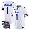 Princely Umanmielen Jersey #1 Florida Gators Vapor Limited Florida Map College Football White