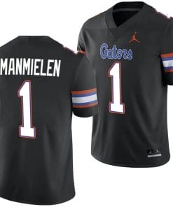 Princely Umanmielen Jersey #1 Florida Gators Alternate College Football 2023-24 Black