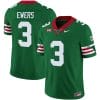 Quinn Ewers Jersey #3 Texas Longhorns Mexico Vapor College Football Green
