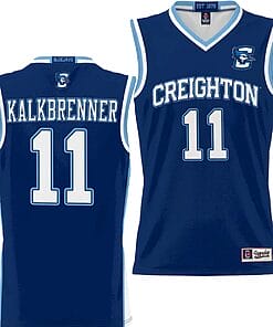 Ryan Kalkbrenner Jersey #11 Creighton Bluejays College NIL Basketball Lightweight Blue
