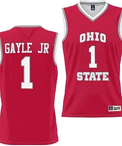 Roddy Gayle Jr Jersey #1 Ohio State Buckeyes College Basketball Lightweight Scarlet
