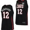 Ryan Nembhard Jersey #12 Gonzaga Bulldogs NIL College Basketball Black