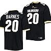 Robert Barnes Jersey #20 Colorado Buffaloes College Football Untouchable Replica Black