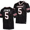 South Carolina Gamecocks Dakereon Joyner Jersey #5 College Football Stitched Black 2023