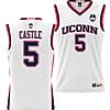 Stephon Castle Jersey #5 UConn Huskies NIL College Basketball Lightweight White