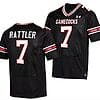 South Carolina Gamecocks Spencer Rattler Jersey #7 College Football Stitched Black 2023