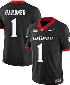 Sauce Gardner Jersey #1 Cincinnati Bearcats Vapor Limited College Football All Stitched Black