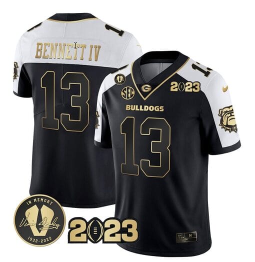 Stetson Bennett Jersey #13 Georgia Bulldogs Football Alternate All Stitched