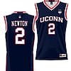 Tristen Newton Jersey #2 UConn Huskies NIL College Basketball Lightweight Navy
