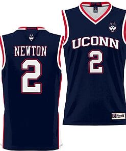 Tristen Newton Jersey #2 UConn Huskies NIL College Basketball Lightweight Navy