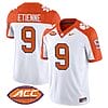 Travis Etienne Jersey #9 Clemson Tigers Vapor Limited Acc Patch College Football Stitched Inverted