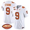 Travis Etienne Jersey #9 Clemson Tigers Vapor Limited Acc Patch College Football Stitched White