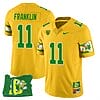 Troy Franklin Jersey #11 Oregon Ducks ‘Mighty Oregon’ Throwback Football Oregon State Yellow