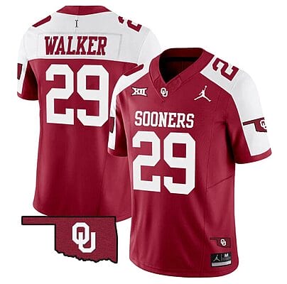 Tawee Walker Jersey #29 Oklahoma Sooners Vapor Limited College Football Stitched Alternate