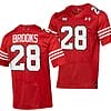 Texas Tech Red Raiders Tahj Brooks Jersey #28 College Football Throwback Stitched Red