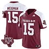 Texas A&M Aggies Conner Weigman Jersey #15 Vapor Limited College Football Alternate
