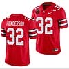 TreVeyon Henderson Jersey #32 Ohio State Buckeyes Ohio Stadium Patch College Football Scarlet