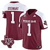 Texas A&M Aggies Evan Stewart Jersey #1 Vapor Limited College Football Alternate