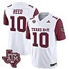 Texas A&M Aggies Marcel Reed Jersey #10 Vapor Limited College Football Maroon Sleeves