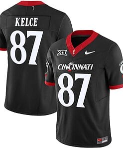 Travis Kelce Jersey #87 Cincinnati Bearcats Vapor Limited College Football All Stitched Black