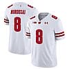 Tanner Mordecai Jersey #8 Wisconsin Badgers Vapor Limited College Football White