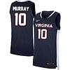 Taine Murray Jersey #10 Virginia Cavaliers College Basketball Stitched Navy