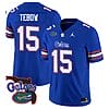 Tim Tebow Jersey #15 Florida Gators Vapor Limited Florida Map College Football Royal