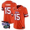 Tim Tebow Jersey #15 Florida Gators Vapor Limited Florida Map College Football Orange