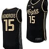 Tyler Hendricks Jersey #15 UCF Knights Replica College Basketball Uniform Black